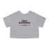 First Responder Crew Cropped T-Shirt by Champion