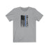 Police Vertical Flag - Short Sleeve Tee