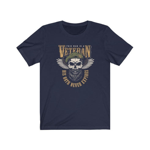 Veteran's Jersey Short Sleeve Tee