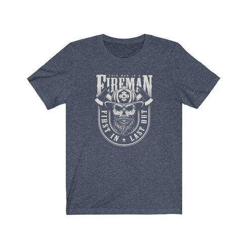 This Man Is A Fireman Short Sleeve Tee