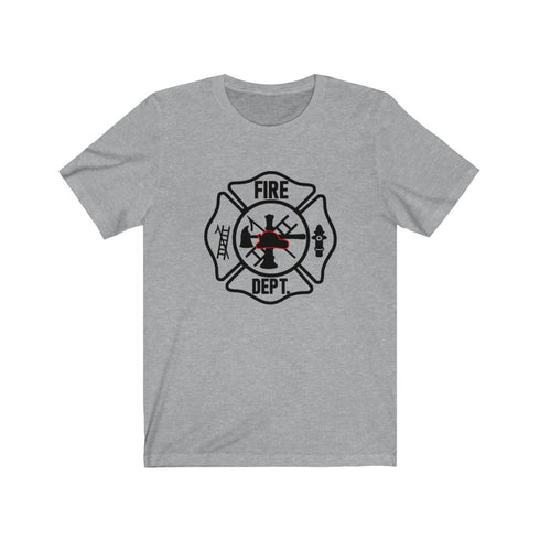 Fire Department Jersey Short Sleeve Tee