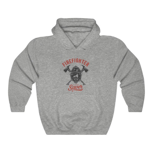 Firefighter Lifesaver - Hooded Sweatshirt
