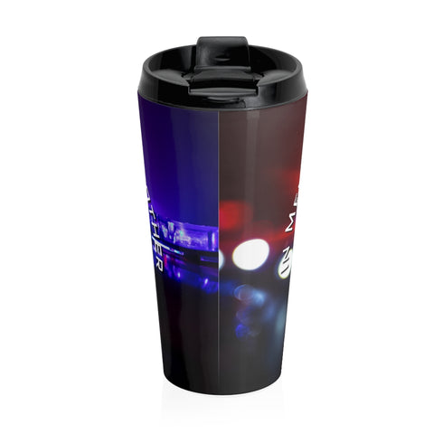 Police Stainless Steel Travel Mug