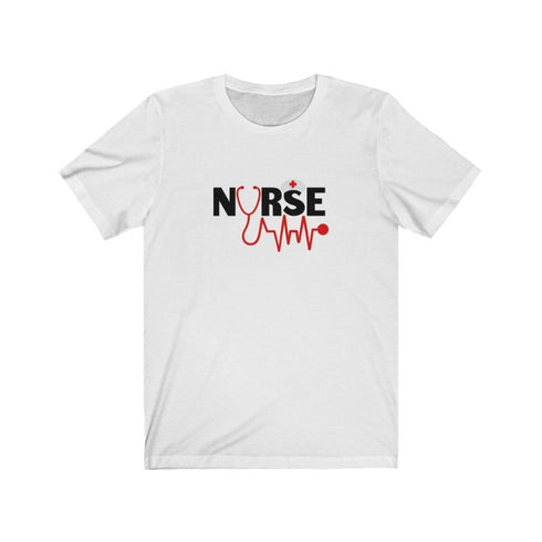 Nurses & Stethoscope - Short Sleeve Tee