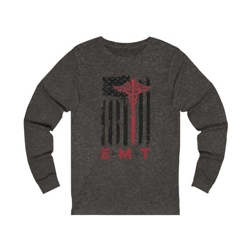 EMT's Flag Long Sleeve Tee