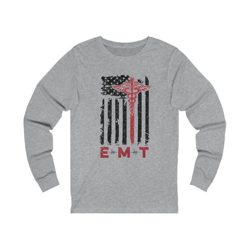 EMT's Flag Long Sleeve Tee