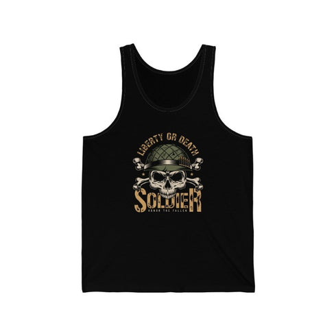 Honor The Fallen Unisex Jersey Tank