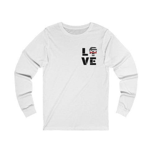 Love Firefighter Long Sleeve Tee