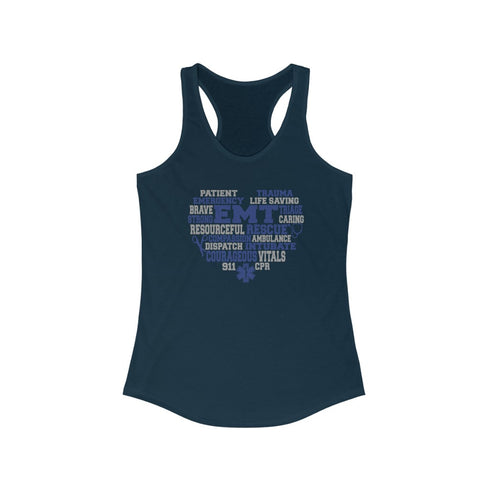 She's an EMT Racerback Tank