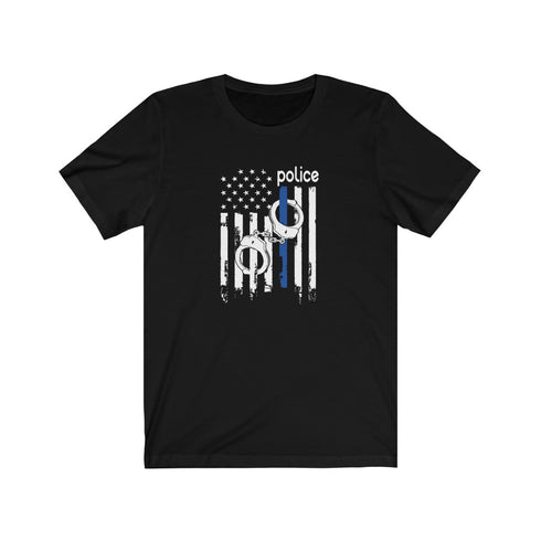 Police Hand Cuffs - Short Sleeve Tee
