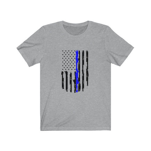 Thin Blue Line Flag - Short Sleeve Tee
