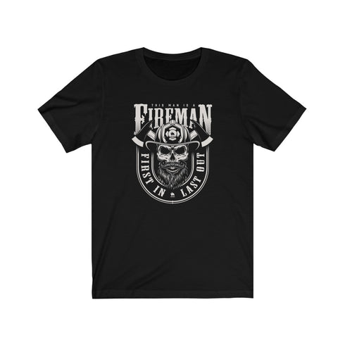 This Man Is A Fireman Short Sleeve Tee