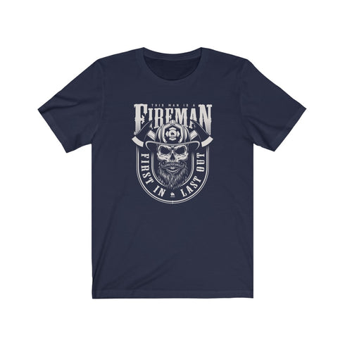 This Man Is A Fireman Short Sleeve Tee