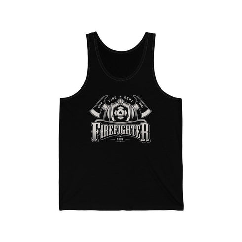 Firefighter Crew Unisex Jersey Tank