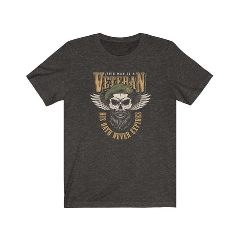 Veteran's Jersey Short Sleeve Tee