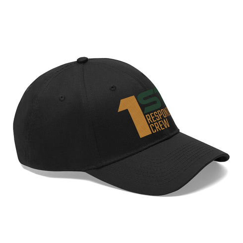 First In Black Unisex Twill Hat