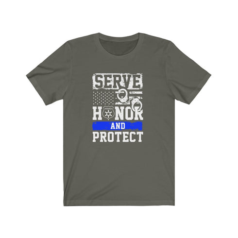 Serve Honor and Protect - Short Sleeve Tee