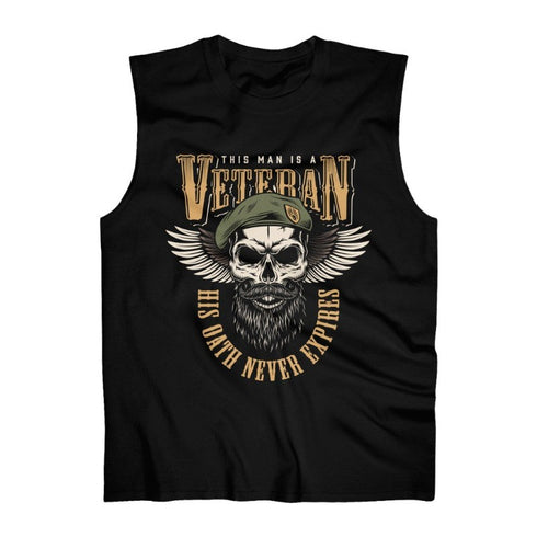 Veteran's Oath Men's Cotton Sleeveless Tank