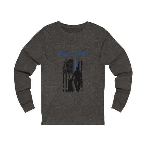 Police + Dog Unisex Long Sleeve