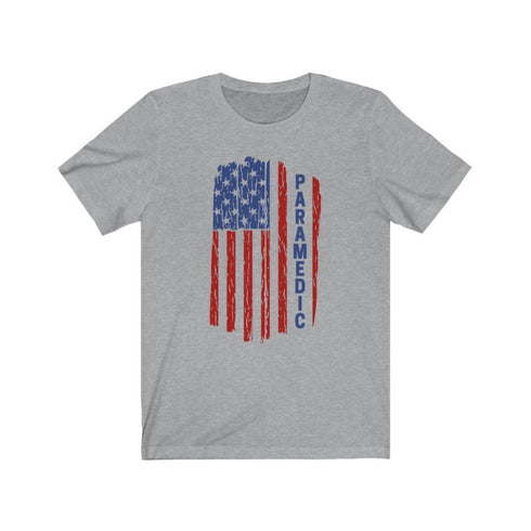 Paramedic Flag - Short Sleeved Tee