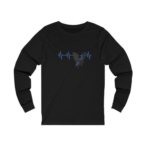 Police Heartbeat Eagle Long Sleeve