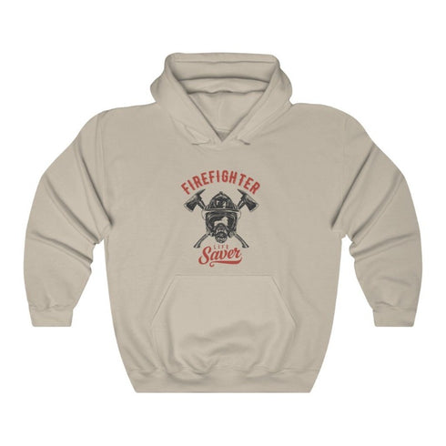 Firefighter Lifesaver - Hooded Sweatshirt