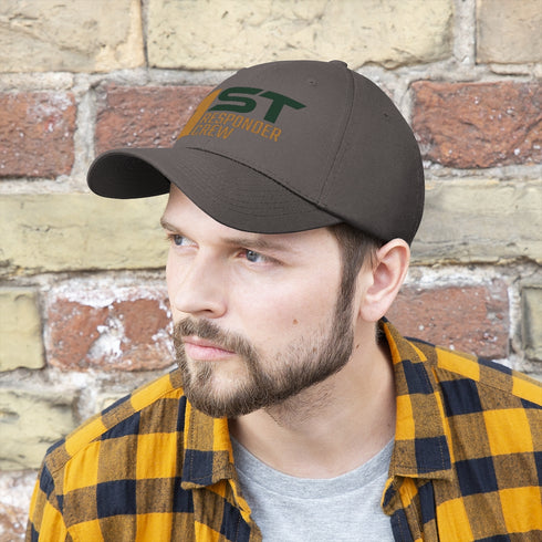 First In Black Unisex Twill Hat