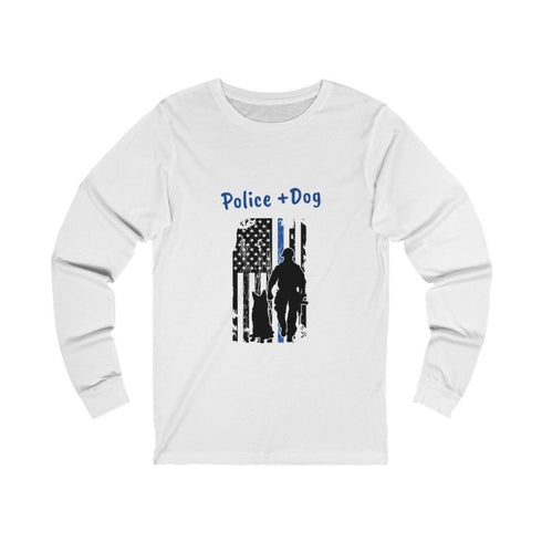 Police + Dog Unisex Long Sleeve