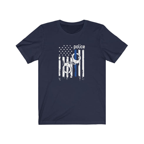 Police Hand Cuffs - Short Sleeve Tee