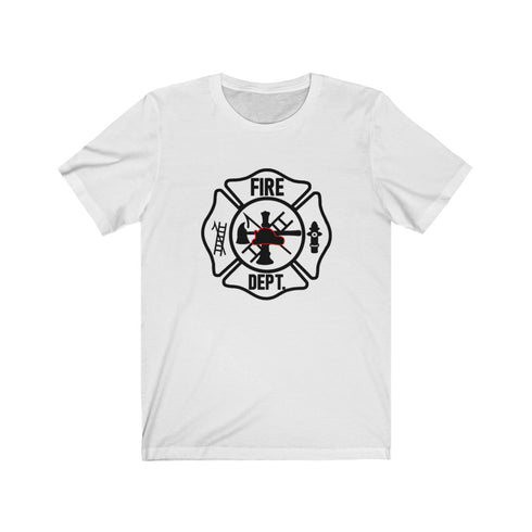 Fire Department Jersey Short Sleeve Tee
