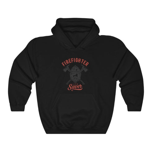 Firefighter Lifesaver - Hooded Sweatshirt