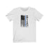 Police Vertical Flag - Short Sleeve Tee