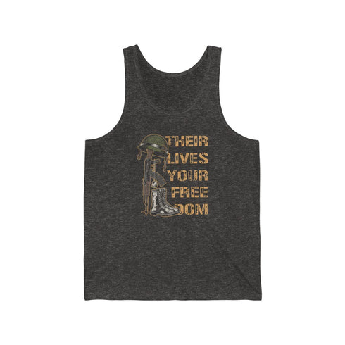 Soldier & Boots Unisex Jersey Tank