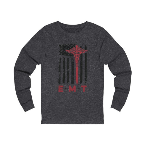 EMT's Flag Long Sleeve Tee