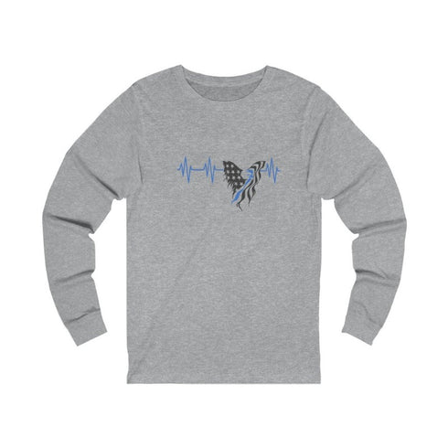 Police Heartbeat Eagle Long Sleeve