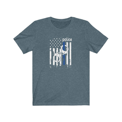 Police Hand Cuffs - Short Sleeve Tee