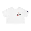 This Nurse Cares Cropped T-Shirt by Champion-T-Shirt-firstrespondercrew