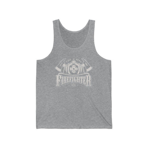 Firefighter Crew Unisex Jersey Tank