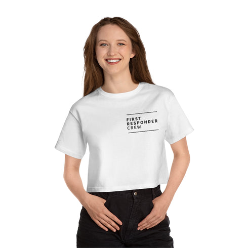 First Responders Cropped TShirt by Champion
