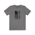 Police Vertical Flag - Short Sleeve Tee