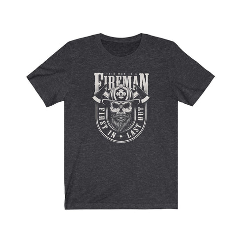 This Man Is A Fireman Short Sleeve Tee