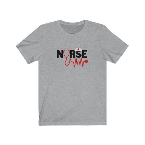 Nurses & Stethoscope - Short Sleeve Tee
