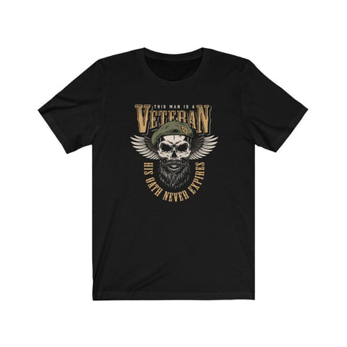 Veteran's Jersey Short Sleeve Tee