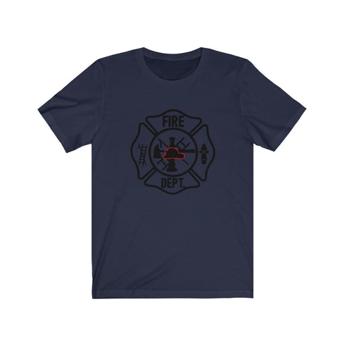 Fire Department Jersey Short Sleeve Tee