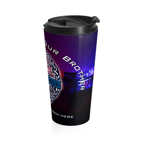Police Stainless Steel Travel Mug