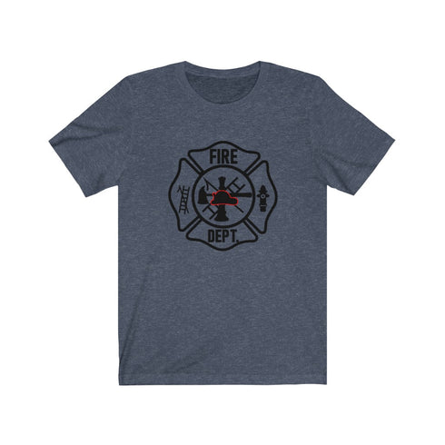 Fire Department Jersey Short Sleeve Tee