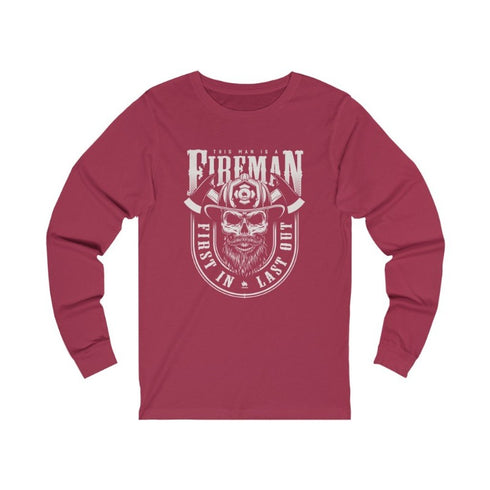 Fireman Long Sleeve Tee