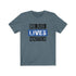 Blue Lives Matter - Short Sleeved Tee