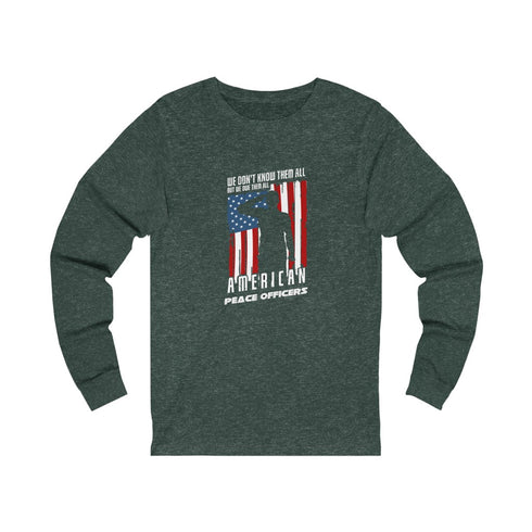 Police Peace Officer Long Sleeve Tee