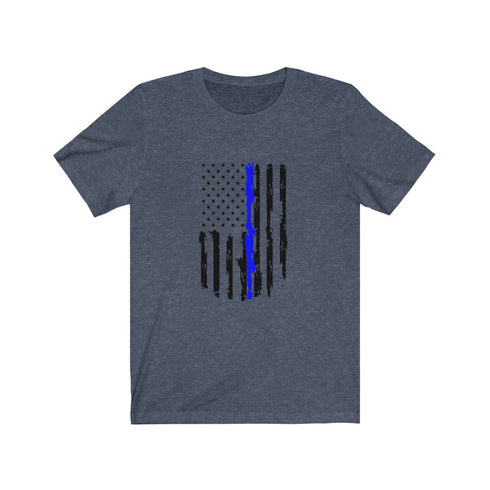 Thin Blue Line Flag - Short Sleeve Tee